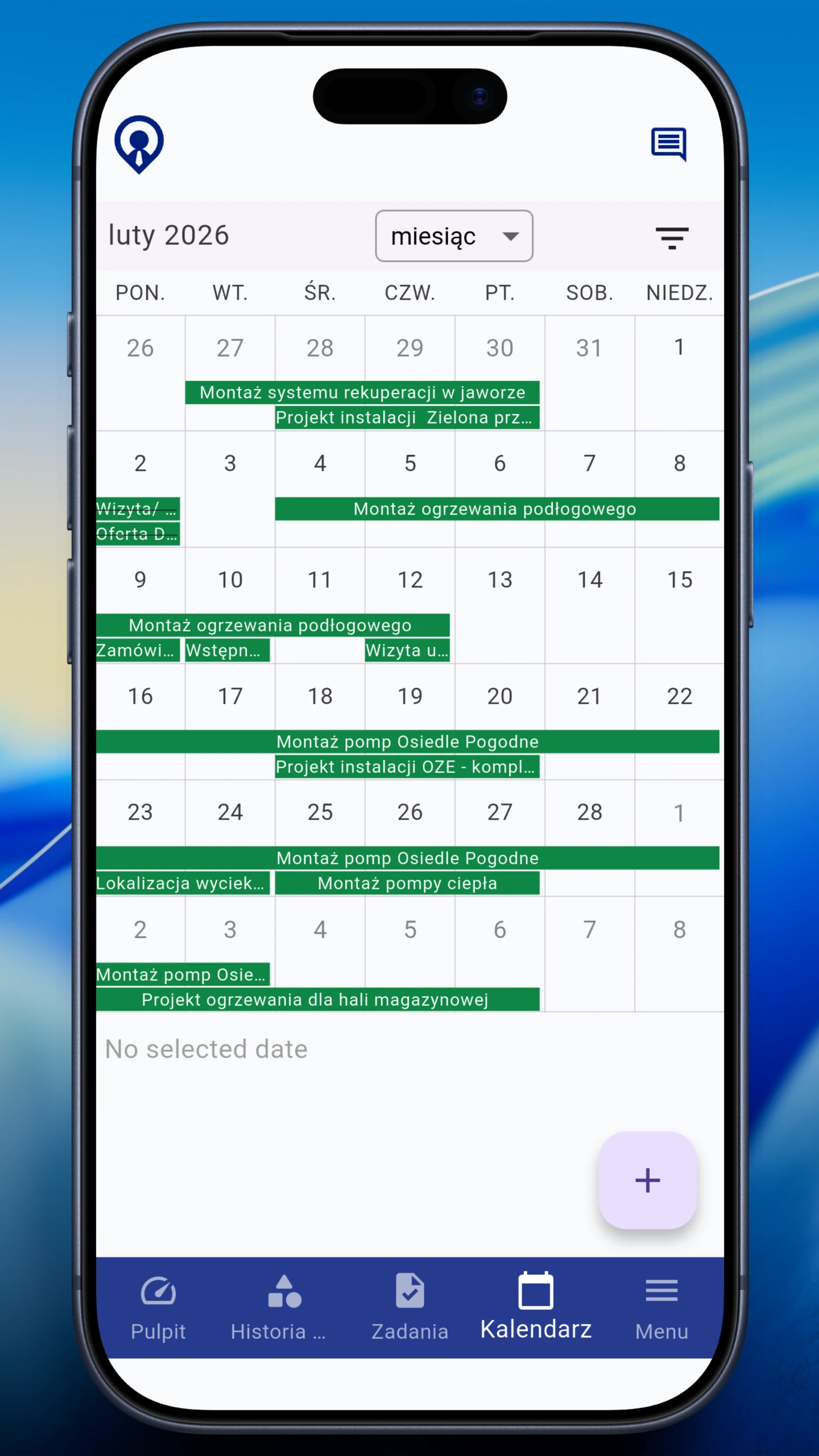 The daily plan always at hand